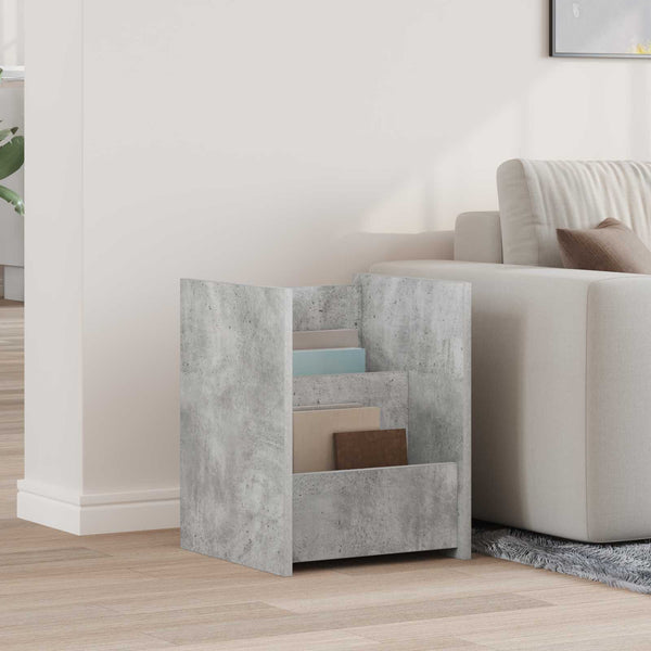 Magazinregal Beton Grau 35x35x45cm