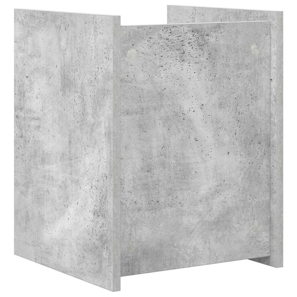 Magazinregal Beton Grau 35x35x45cm