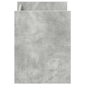 Magazinregal Beton Grau 35x35x45cm