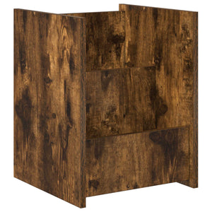 Magazinregal Geräucherte Eiche 35x35x45 cm