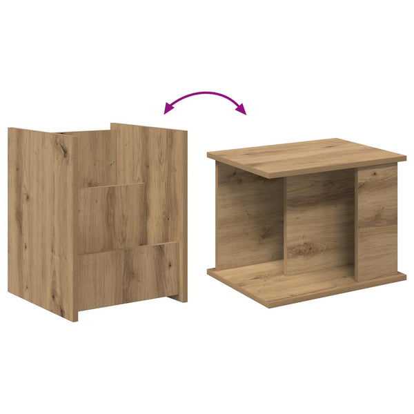 Magazinregal Artisan Eiche 35x35x45cm