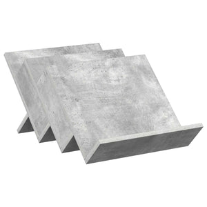 Magazinregal Beton Grau 53x40x28,5 cm
