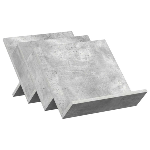 Magazinregal Beton Grau 53x40x28,5 cm