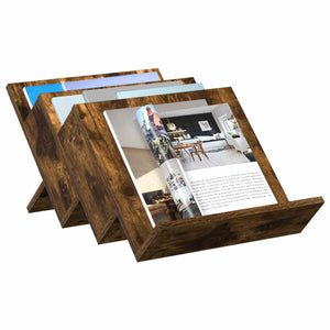 Magazinregal Geräucherte Eiche 53x40x28,5 cm