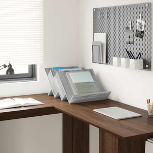 Magazinregal Sonoma Grau 53x40x28,5 cm