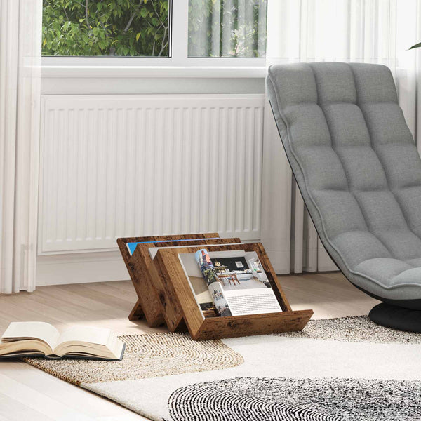 Magazinregal Altholz 53x40x28,5cm