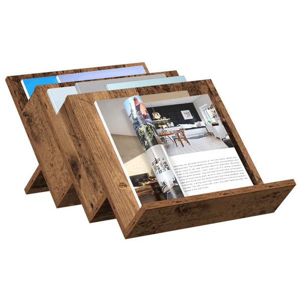 Magazinregal Altholz 53x40x28,5cm