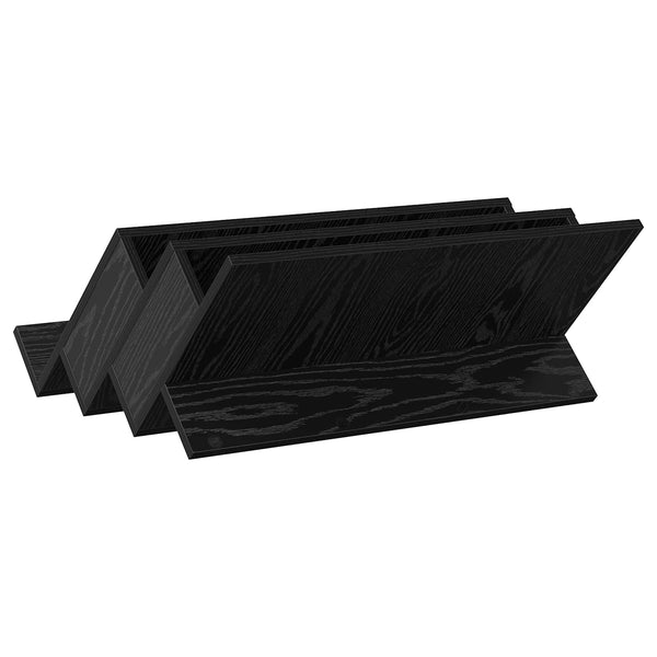 Magazinregal Schwarz Eiche 65x53x28,5 cm