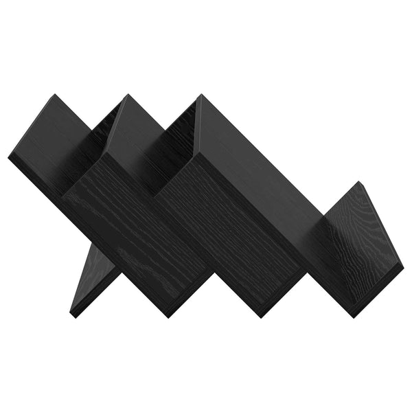 Magazinregal Schwarz Eiche 65x53x28,5 cm