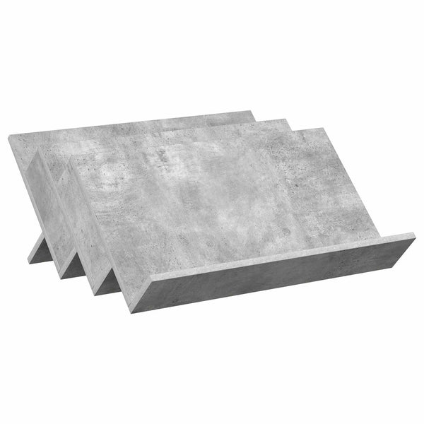 Magazinregal Beton Grau 65 cm