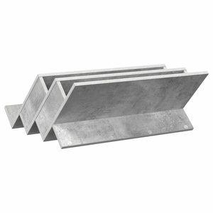Magazinregal Beton Grau 65 cm