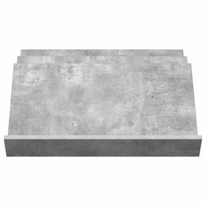Magazinregal Beton Grau 65 cm