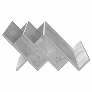 Magazinregal Beton Grau 65 cm