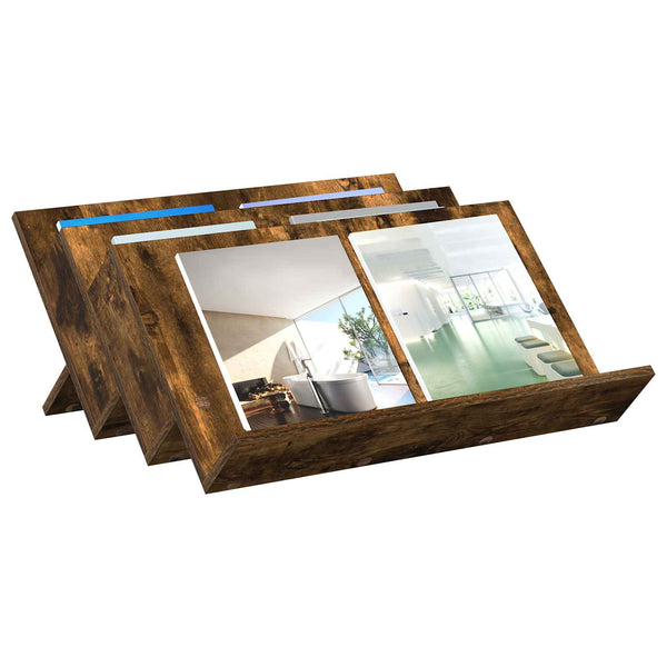 Magazinregal Geräucherte Eiche 65 cm