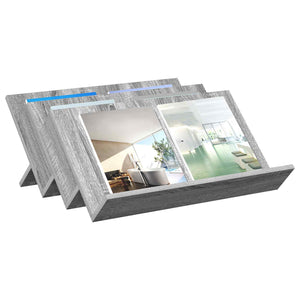 Magazinregal Sonoma Grau 65x53x28,5 cm