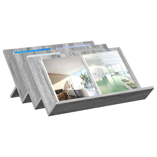 Magazinregal Sonoma Grau 65x53x28,5 cm