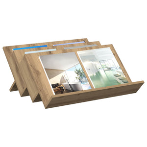Magazinregal Artisan Eiche 65x53 cm