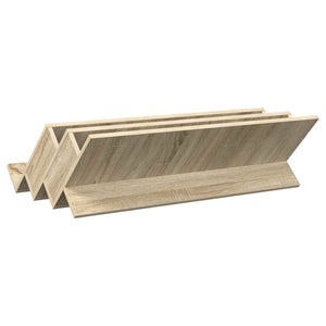 Magazinregal Sonoma Eiche 90 cm