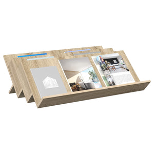 Magazinregal Sonoma Eiche 90 cm