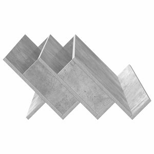 Graues Magazinregal Beton-Optik 90cm