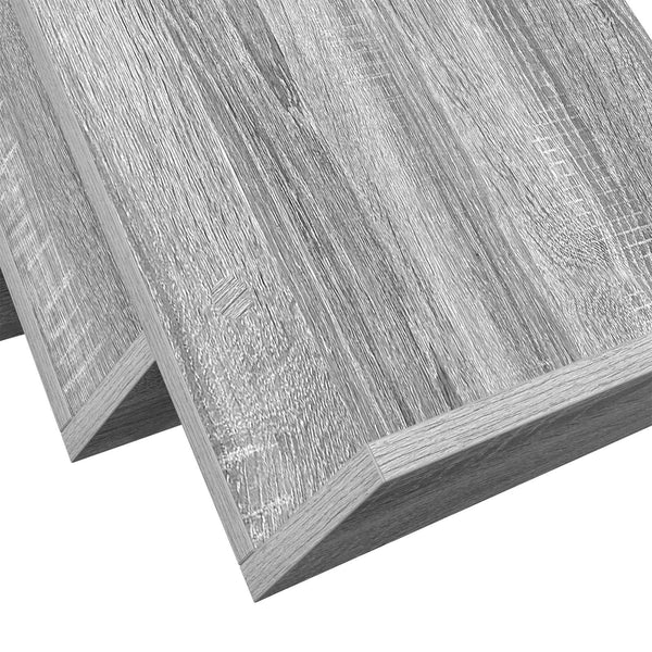 Graues Magazinregal Sonoma, 90 cm