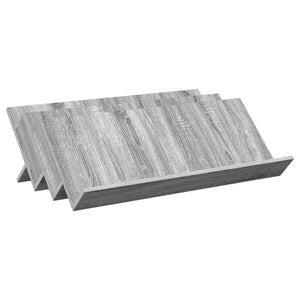 Graues Magazinregal Sonoma, 90 cm