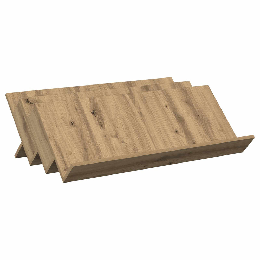 Magazinregal Artisan Eiche 90 cm