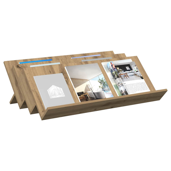 Magazinregal Artisan Eiche 90 cm