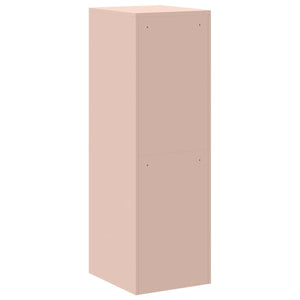 Rosa Aktenschrank, 2er-Set