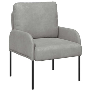 vidaXL Canapés avec coussins 55 cm gris clair contreplaqué