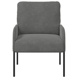 Sofa mit Kissen Dunkelgrau 55cm