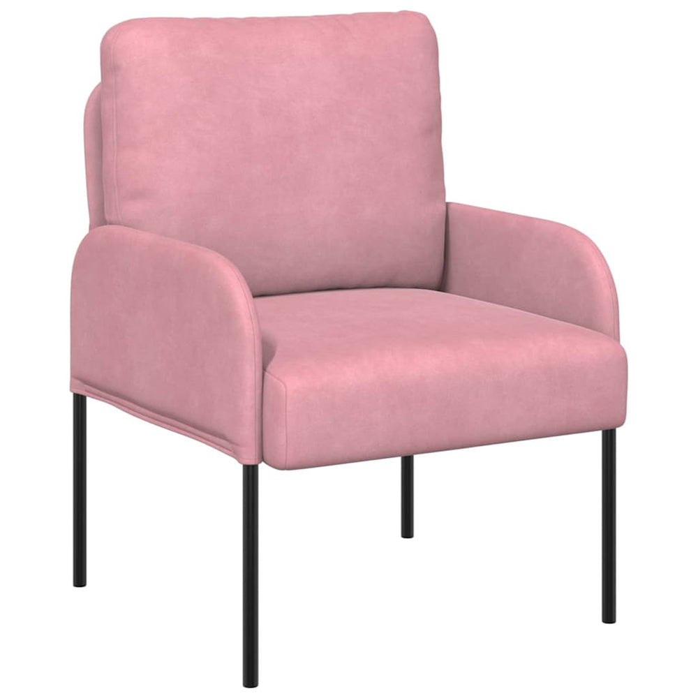 vidaXL Canapés avec coussins 55 cm Rose Contreplaqué