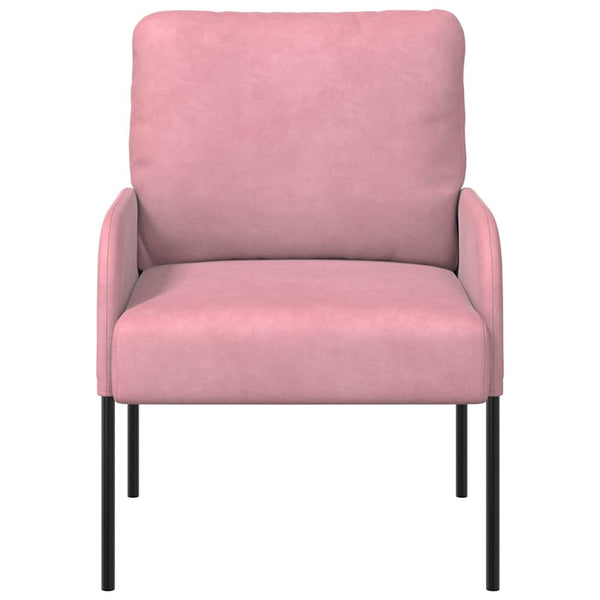 Rosa Sofa mit Kissen 55cm