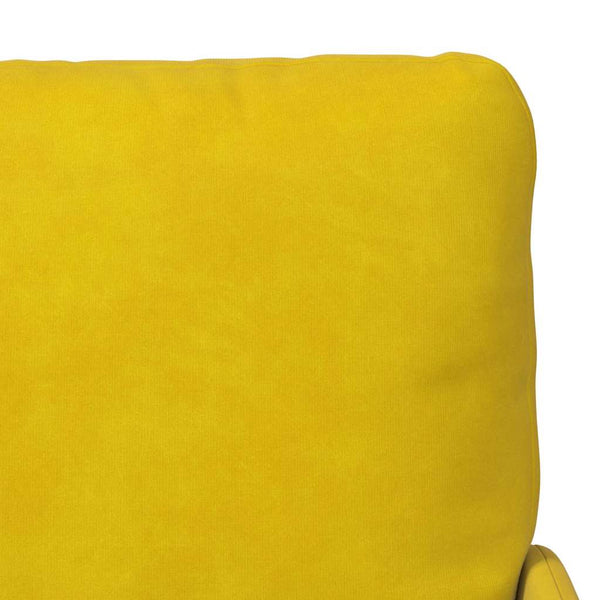 Gelbes Sofa mit Kissen, 55cm