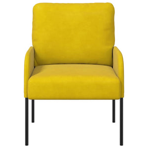 Gelbes Sofa mit Kissen, 55cm