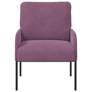 Lila Sofa mit Kissen 55cm
