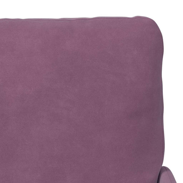 vidaXL Canapés avec coussins 110cm violet contreplaqué