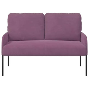 vidaXL Canapés avec coussins 110cm violet contreplaqué