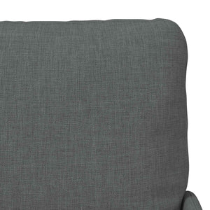 Dunkelgraues 3-teiliges Sofa-Set