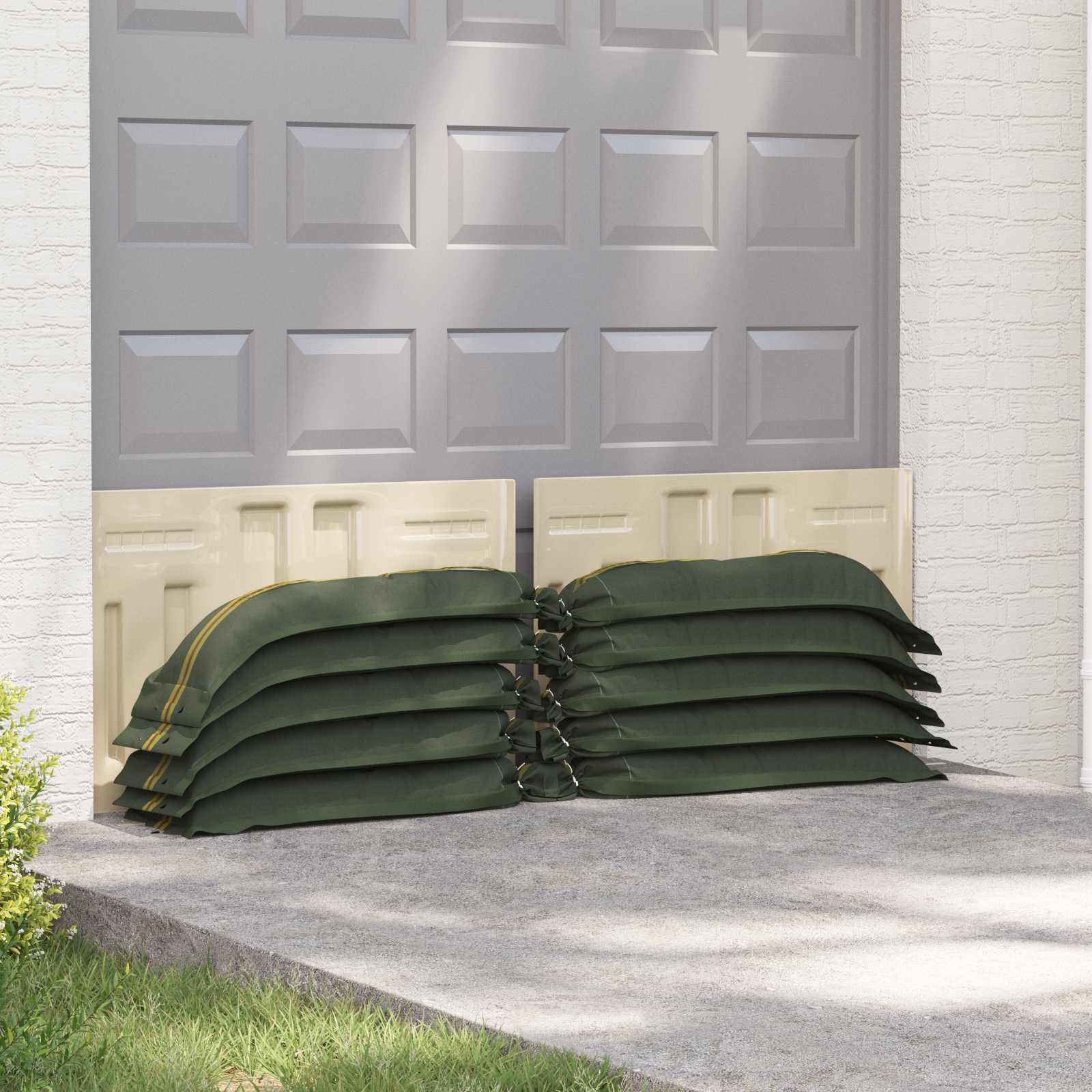 Sandsäcke Grün 120 cm, 25er-Pack