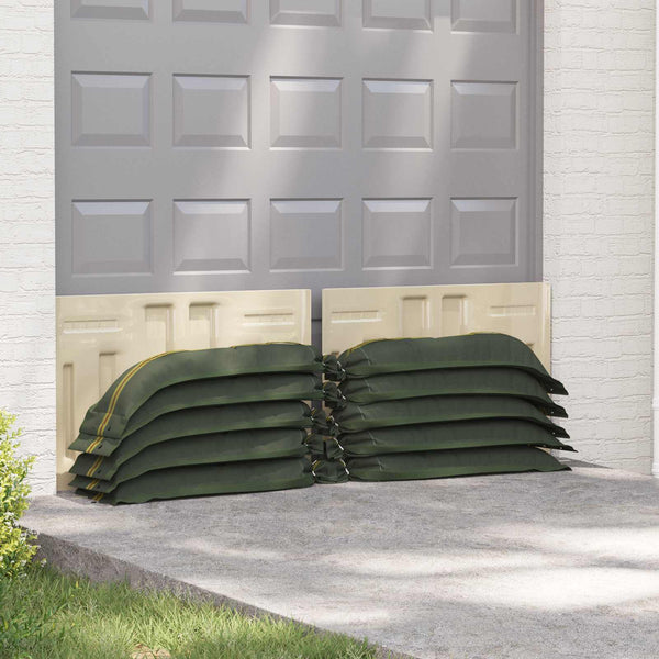 Sandsäcke Grün 120x27cm, 100 Stück
