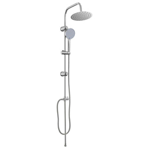 Duschsystem Edelstahl Silber