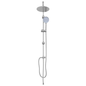 Duschsystem Edelstahl Silber