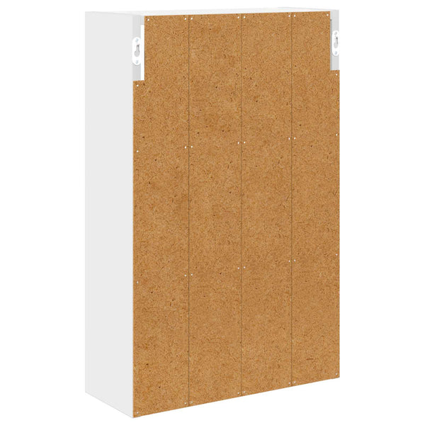 Badezimmer Wandschrank Weiß Holzwerkstoff