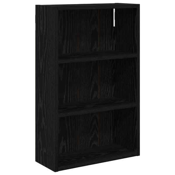 vidaXL Armoire murale de salle de bain chêne noir 40 x 16 x 62,5 cm