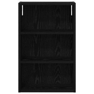 vidaXL Armoire murale de salle de bain chêne noir 40 x 16 x 62,5 cm