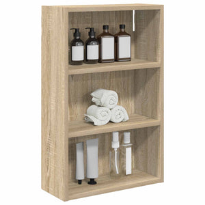 Badezimmer Wandschrank Sonoma Eiche