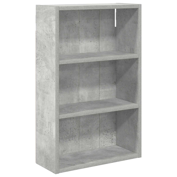 Betongrauer Hänge-Badezimmerschrank mit Regal