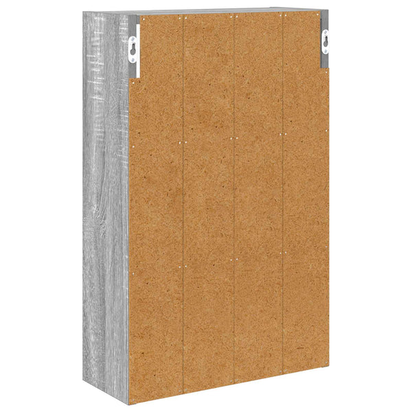Grauer Bad Wandschrank Sonoma 40 cm