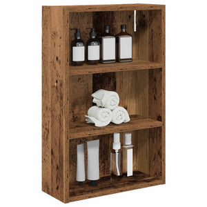 Badezimmer Wandschrank Altholz 40 cm